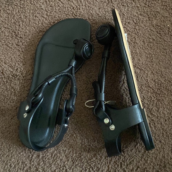 New- Isabel Marant flats black with rose design - Picture 3 of 6